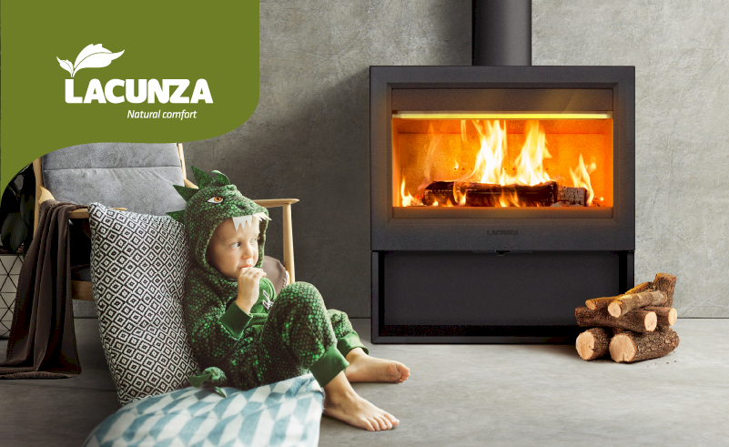 LUGO, LACUNZA'S latest wood-burning stove