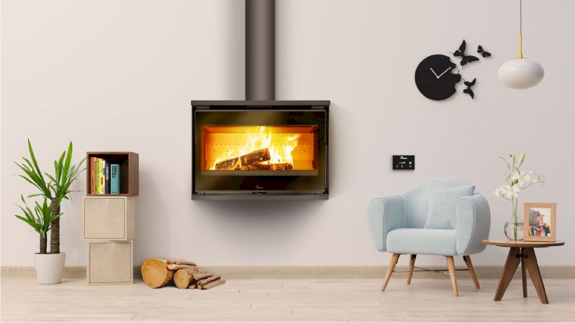 PARIS 700 MURAL - Freestanding stoves - Lacunza