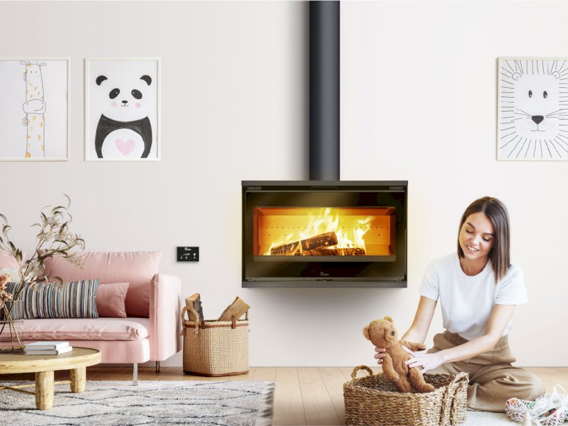 PARIS 800 MURAL - Freestanding stoves - Lacunza