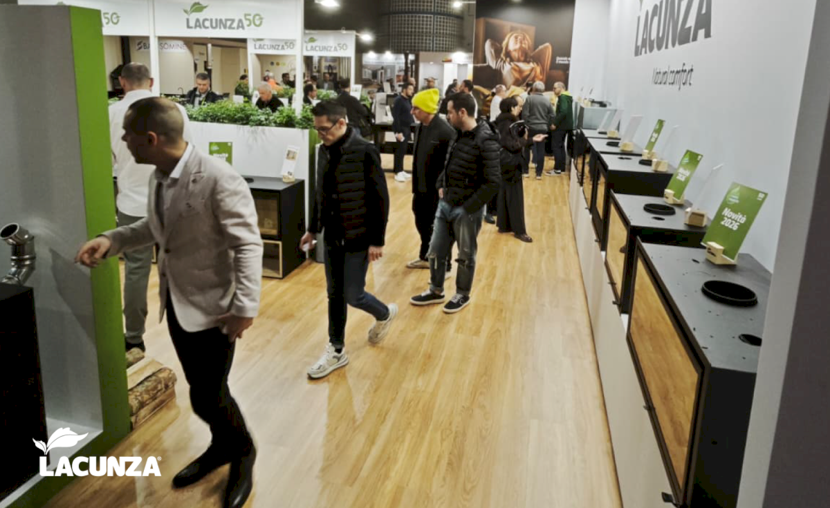 LACUNZA consolida su éxito internacional en la feria Progetto Fuoco 2026